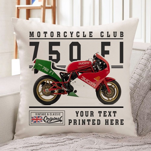 Personalised ducati cushion - ducati,