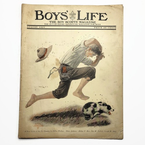 Vintage august 1921 boys life - august,