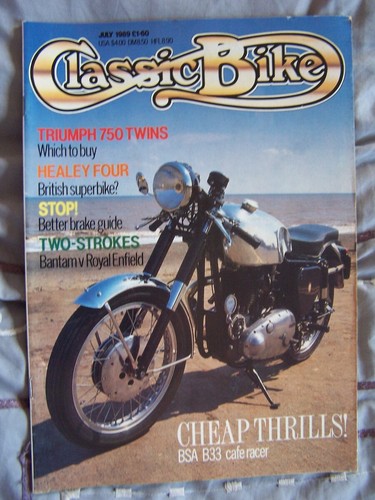 Classic bike magazine july - magazine-,