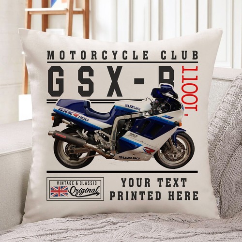 Personalised suzuki cushion - suzuki,