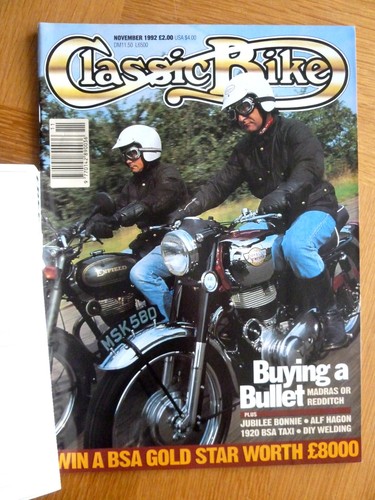 Classic bike magazine november - bike,