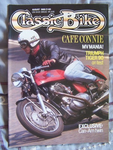 Classic bike magazine - classic, august