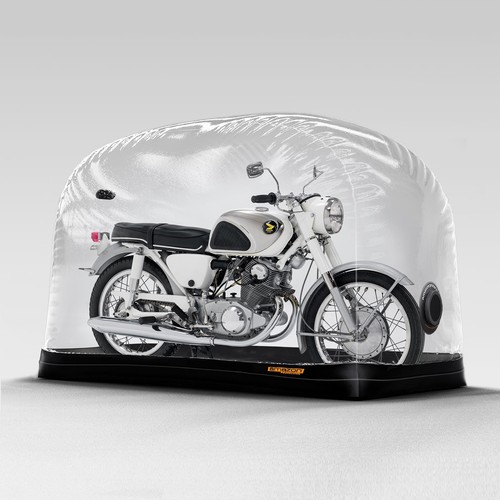 Indoor motorcycle bubble - motorcycle, cover