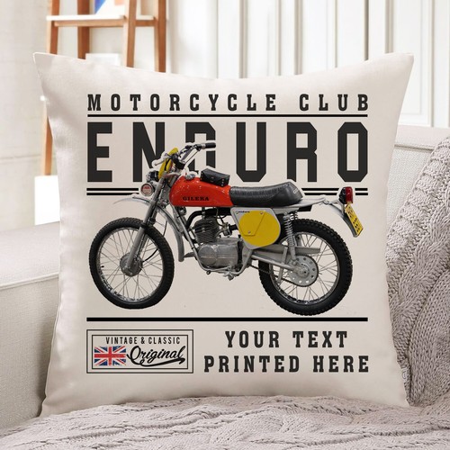 Personalised motorbike cushion - motorbike,
